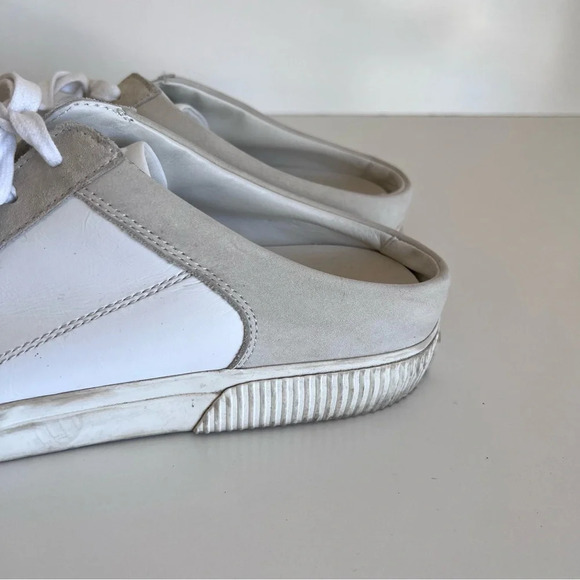 Women's Kess Leather & Suede Backless Slip-On Sneakers - Picture 6 of 13